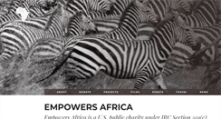 Desktop Screenshot of empowersafrica.org